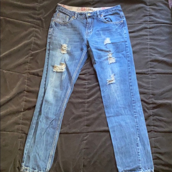 Men’s Ripped Jeans - Picture 1 of 2
